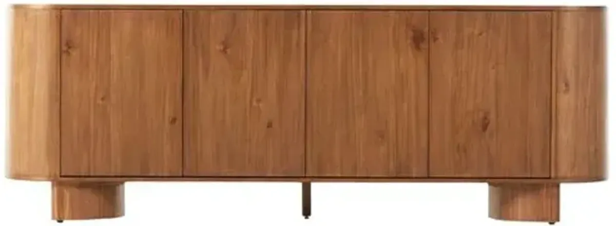 Justice Sideboard - Brown Acacia