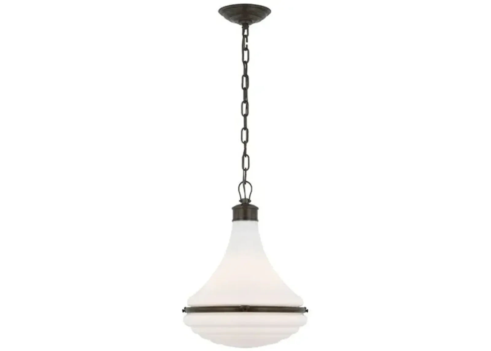 Visual Comfort - Wesley 15" Pendant - Brown