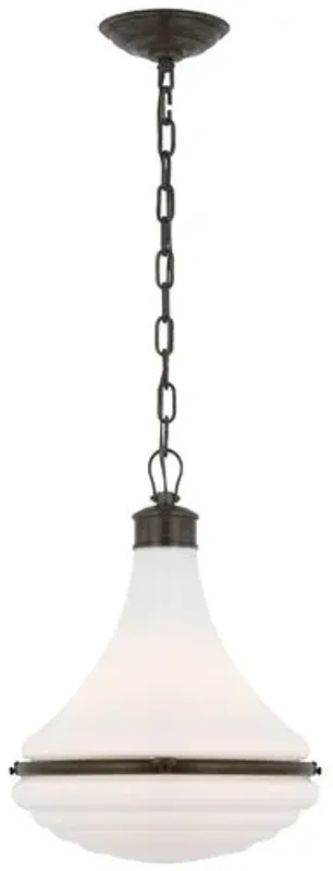 Visual Comfort - Wesley 15" Pendant - Brown