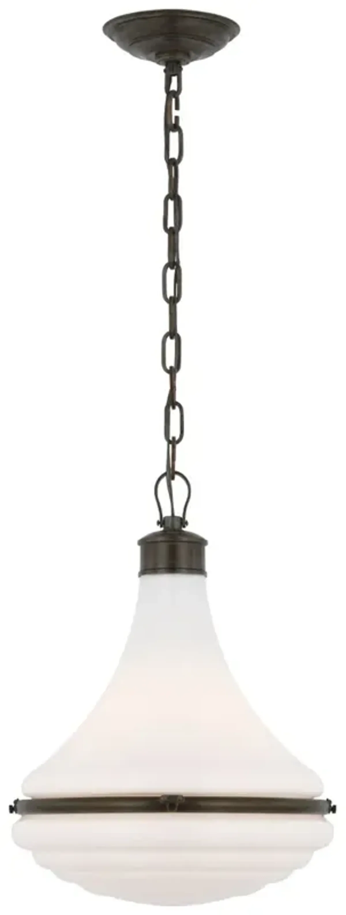 Visual Comfort - Wesley 15" Pendant - Brown