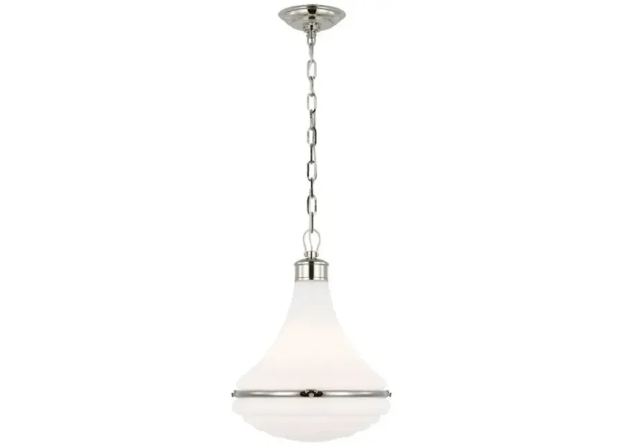 Visual Comfort - Wesley 15" Pendant - Silver