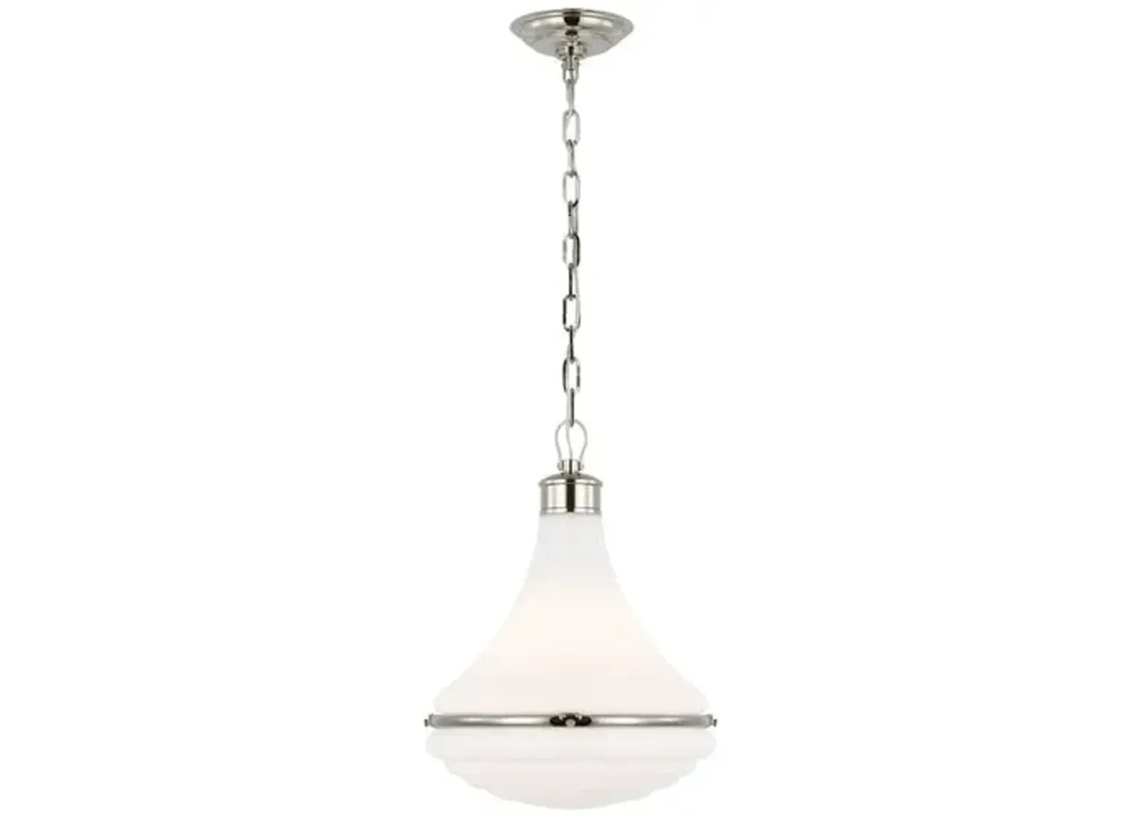 Visual Comfort - Wesley 15" Pendant - Silver