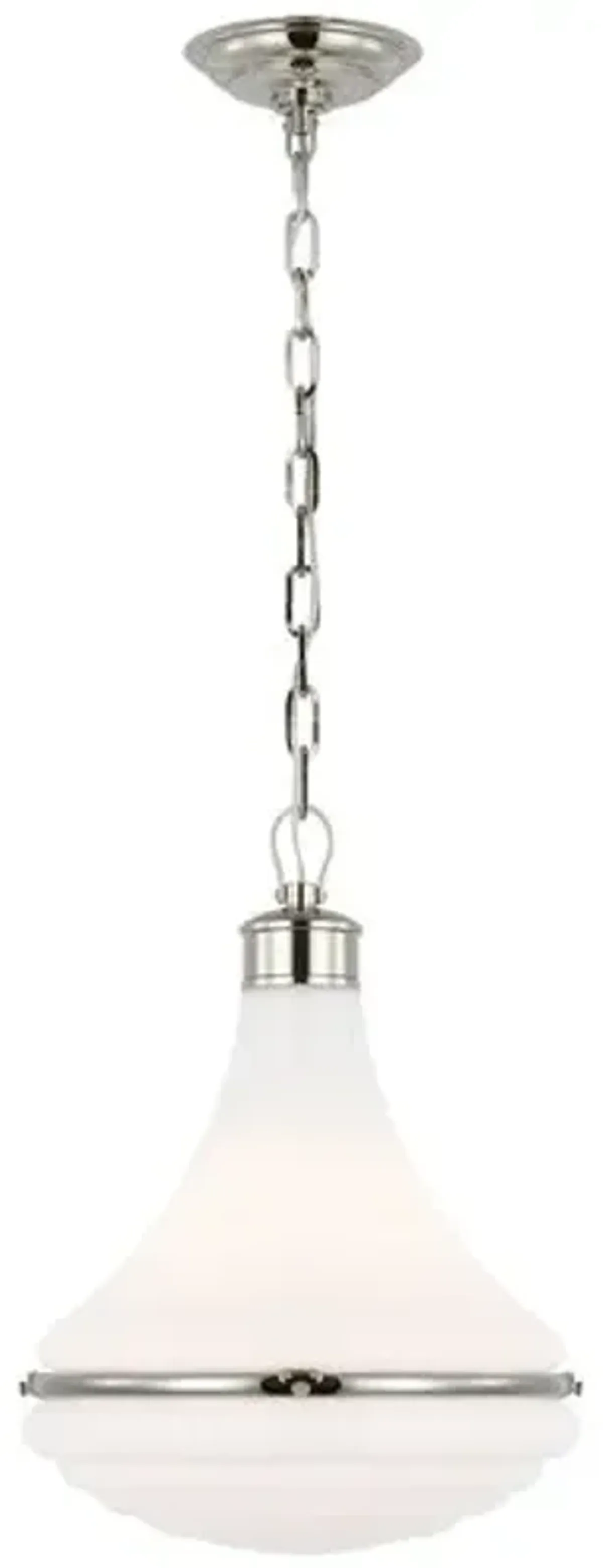 Visual Comfort - Wesley 15" Pendant - Silver