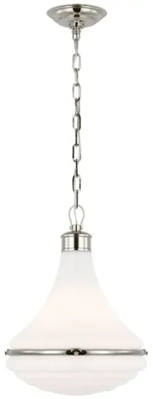 Visual Comfort - Wesley 15" Pendant - Silver