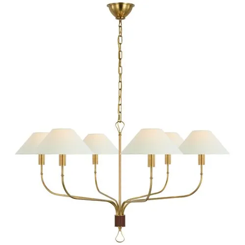 Visual Comfort - Griffin Grande Tail Chandelier - Gold