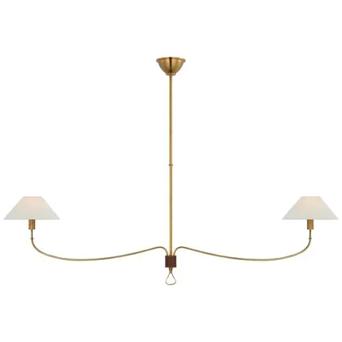 Visual Comfort - Griffin Grande Linear Chandelier - Gold