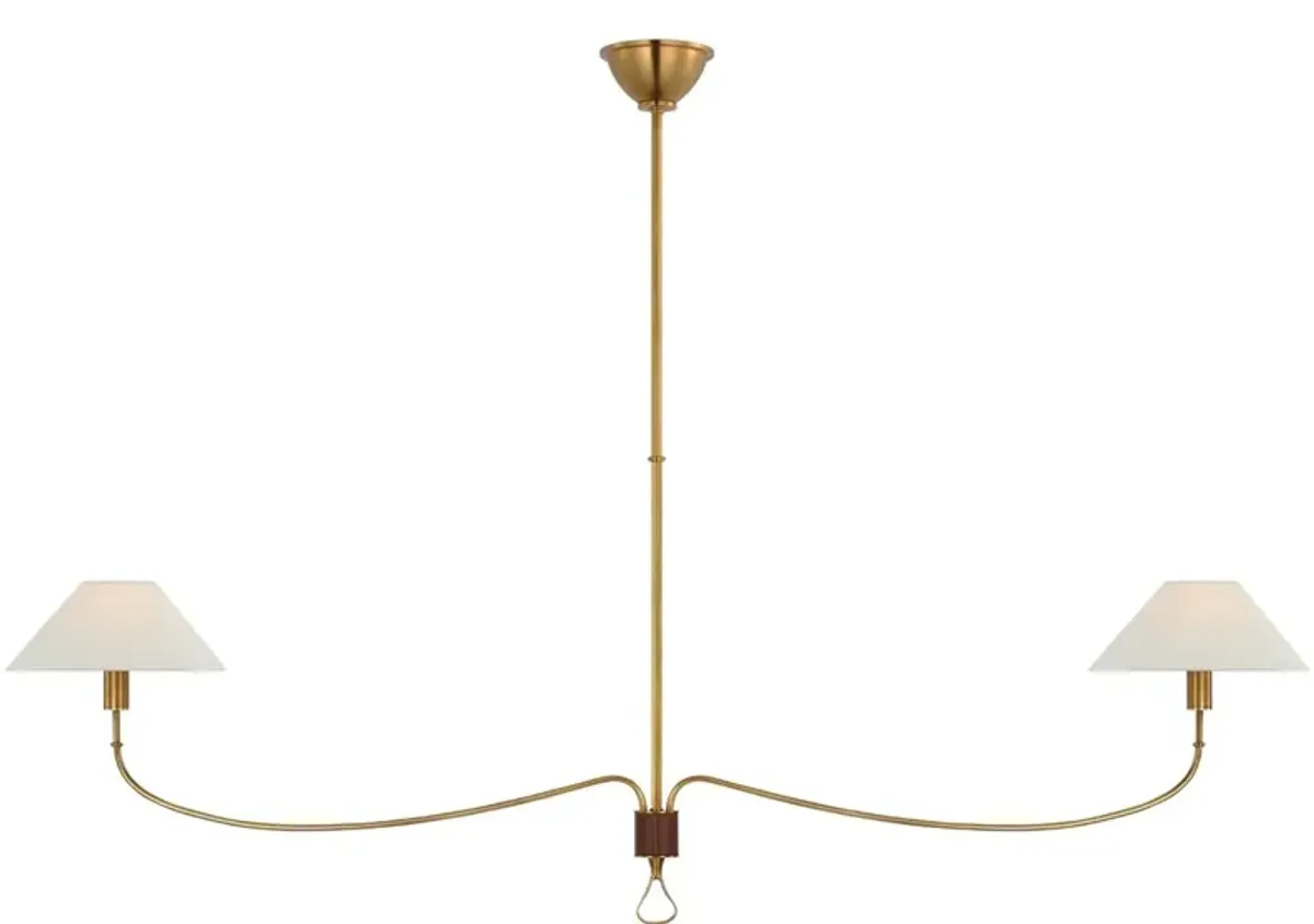 Visual Comfort - Griffin Grande Linear Chandelier - Gold