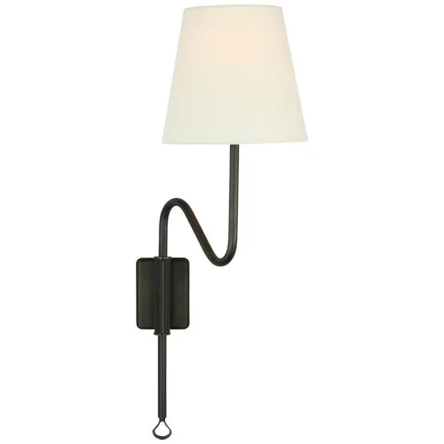 Visual Comfort - Griffin Articulating Sconce - Brown