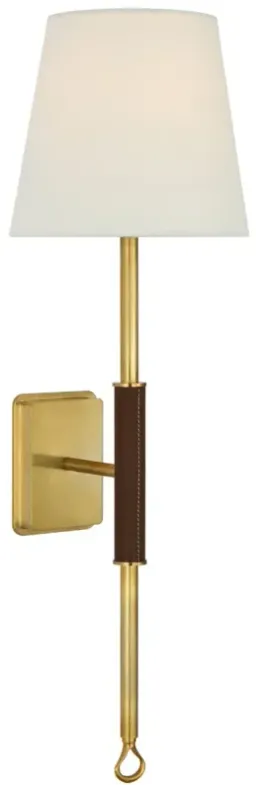 antique brass/saddle color