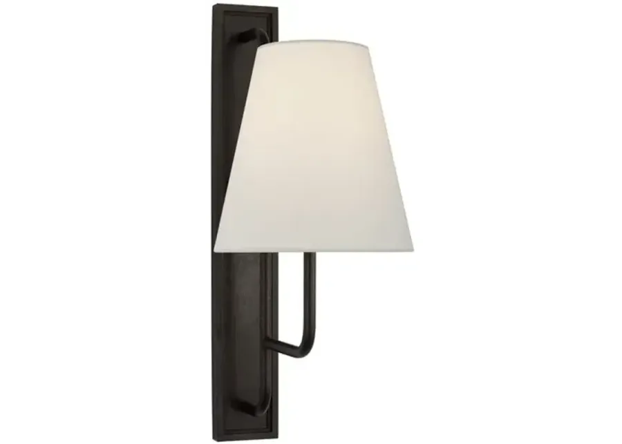 Visual Comfort - Rui Tall Sconce - Black