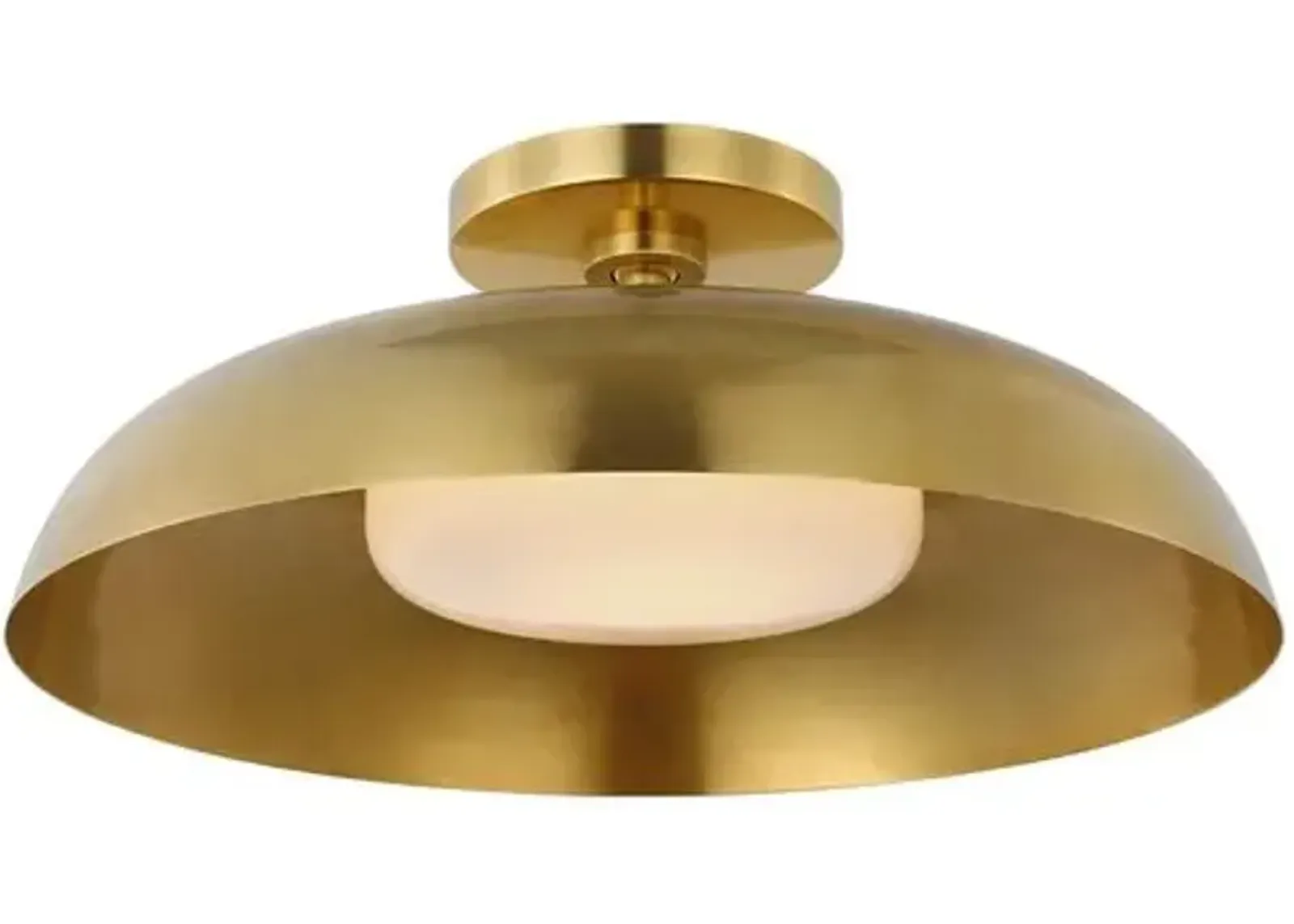 Visual Comfort - Cyrus 16" Flush Mount - Gold