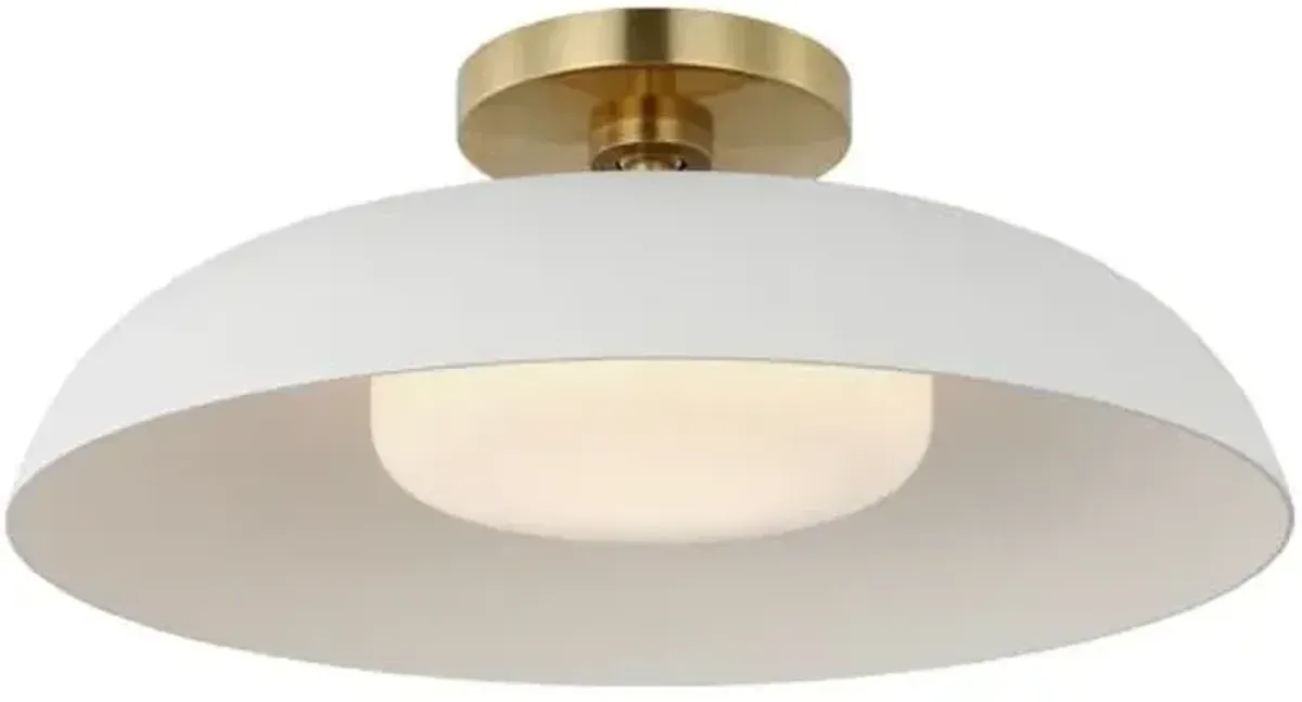 Visual Comfort - Cyrus 16" Flush Mount - Gold