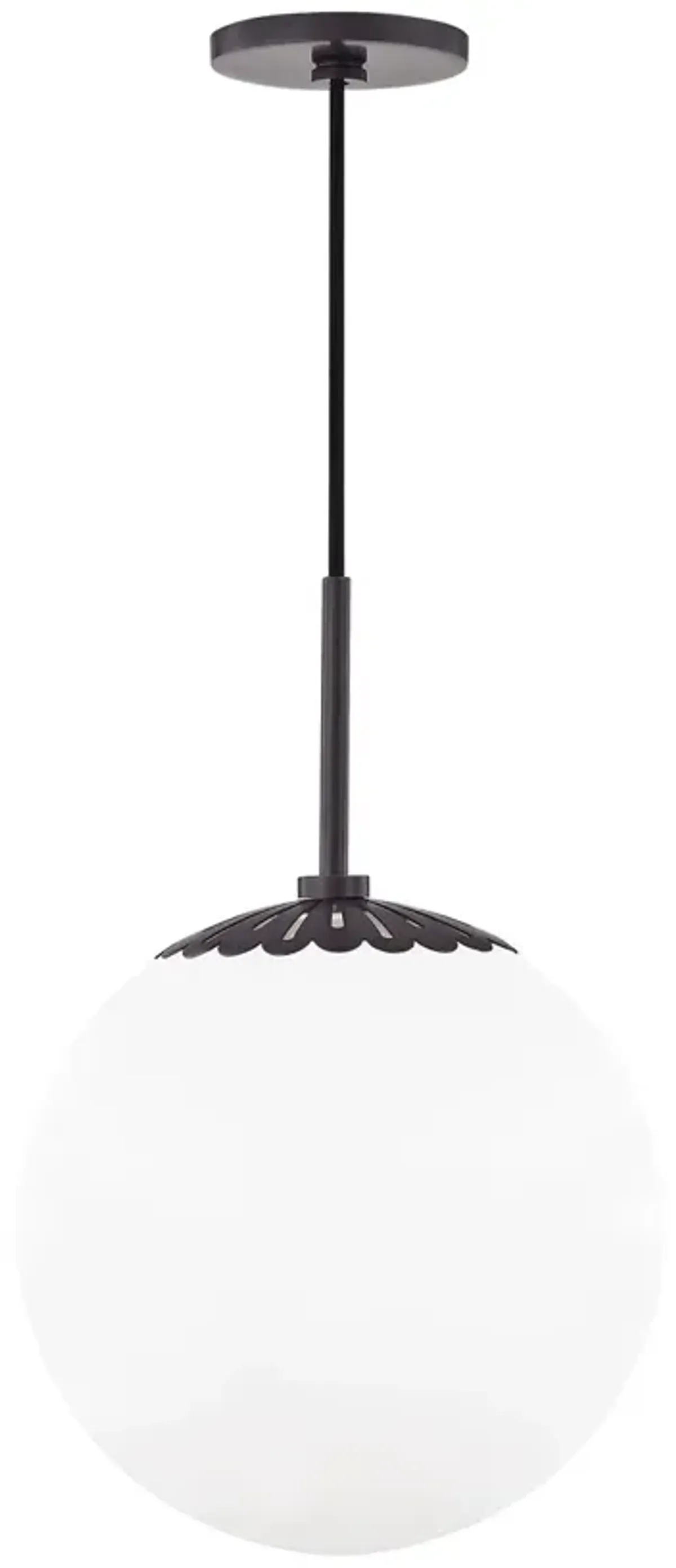 Paisley Pendant - Black