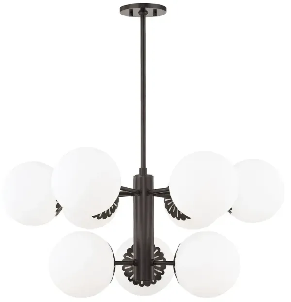 Paisley Large Chandelier - Black