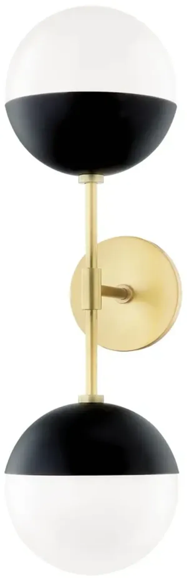 Ryker 2-Light Wall Sconce - Black