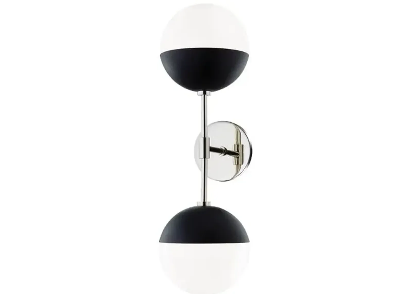 Ryker 2-Light Wall Sconce - Black