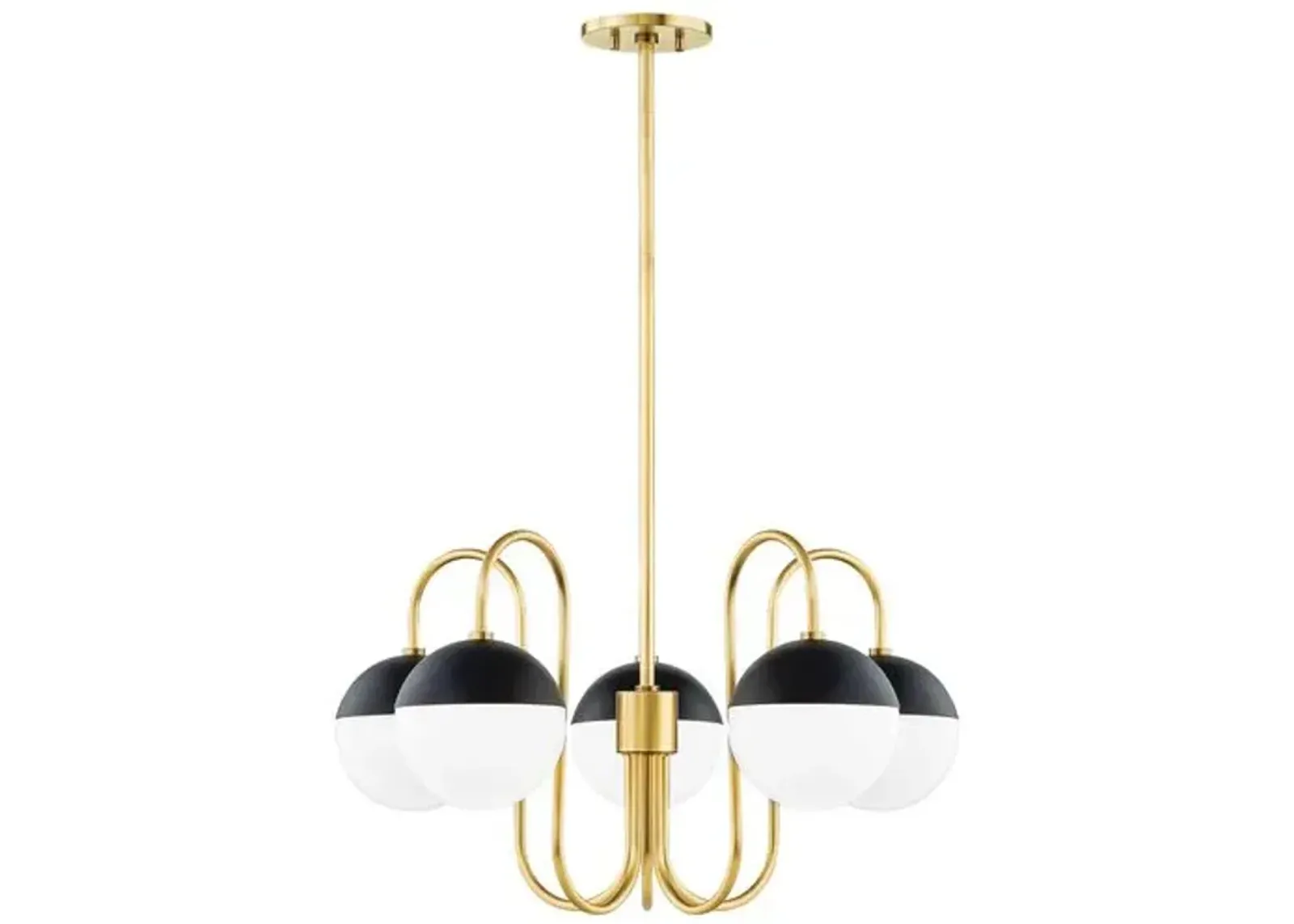 Ryker Chandelier - Gold