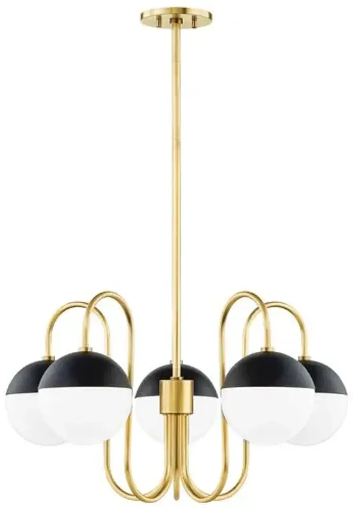 Ryker Chandelier - Gold