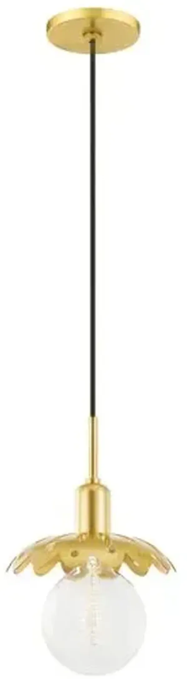 Amina Pendant - Gold