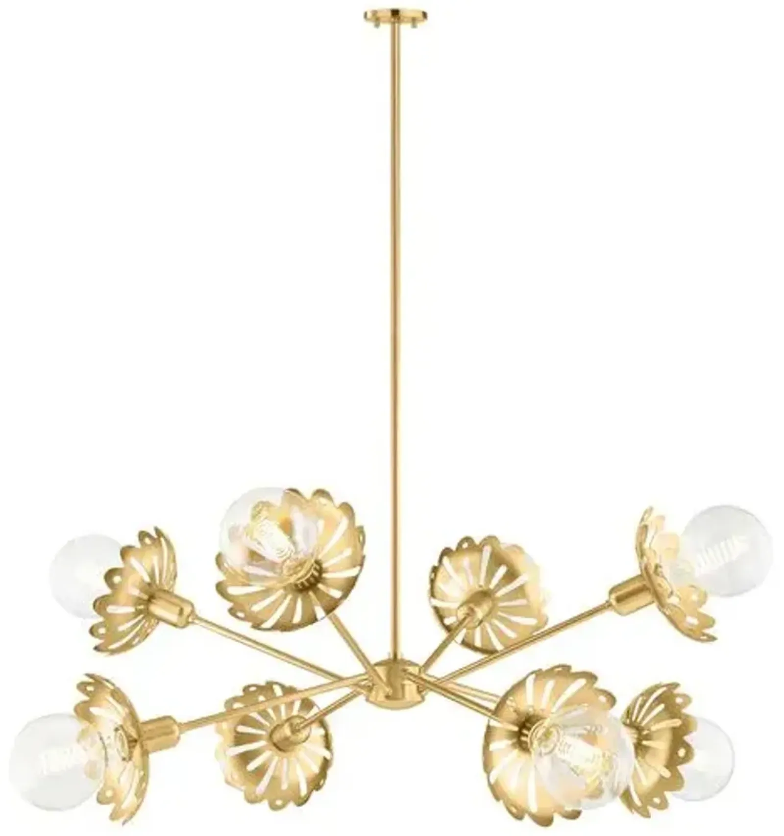 Amina Chandelier - Gold