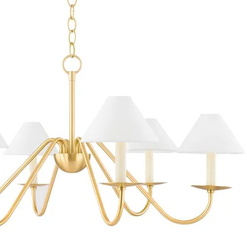 Layton Chandelier - Gold