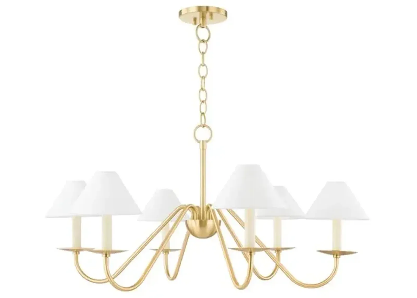 Layton Chandelier - Gold