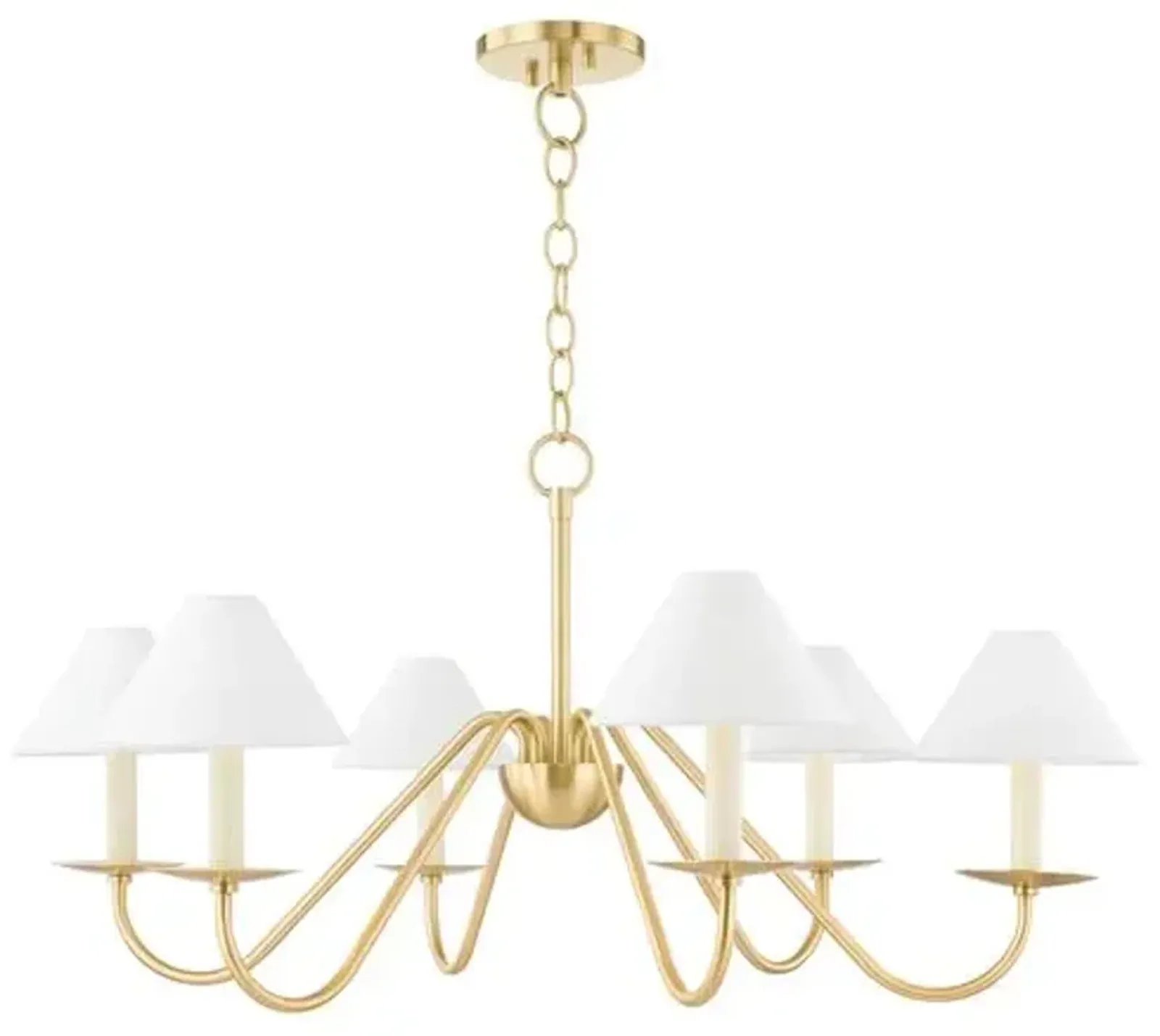 Layton Chandelier - Gold