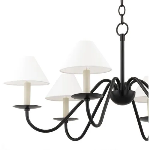 Layton Chandelier - Black