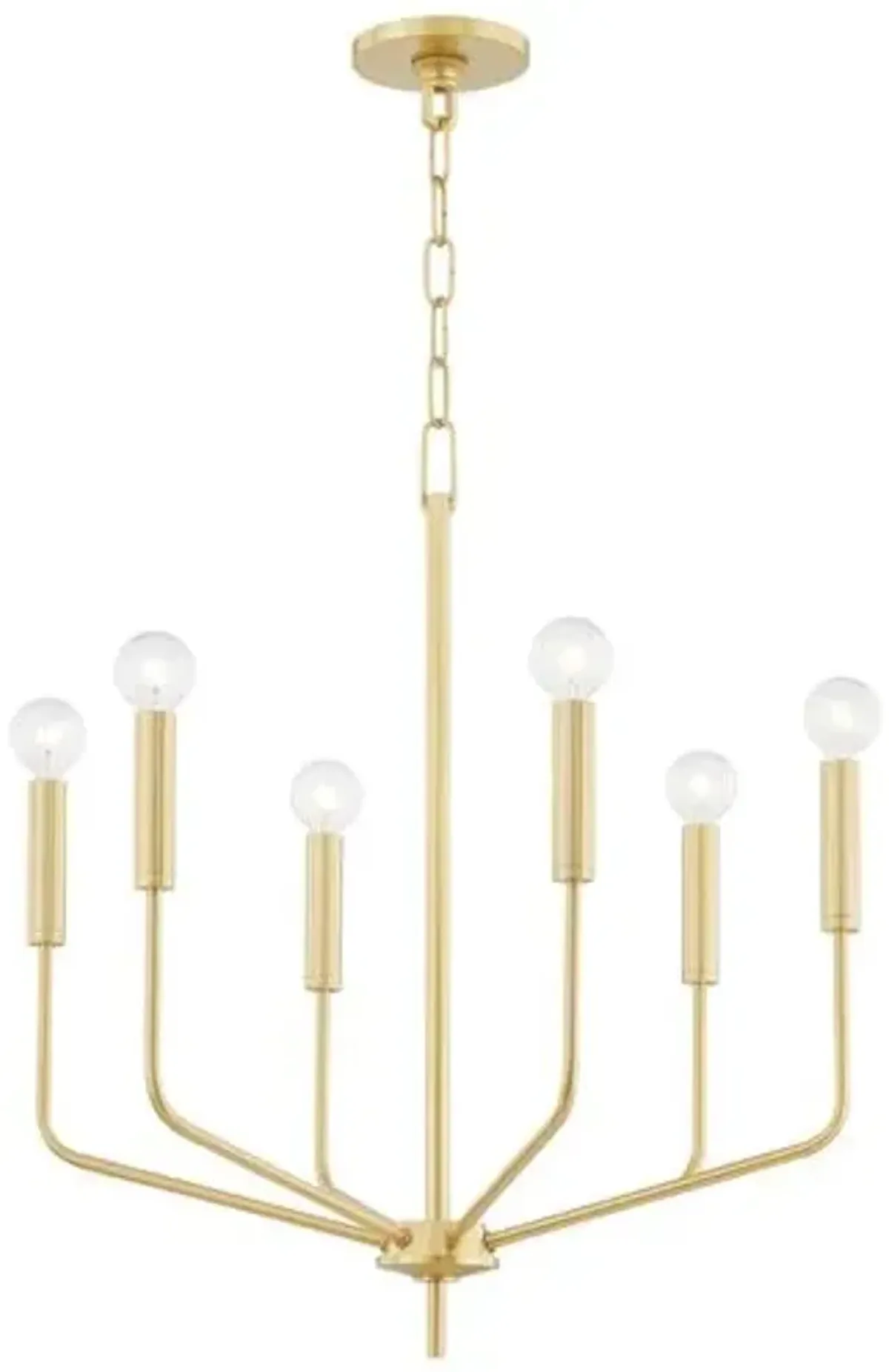 Bailey Small Chandelier - Gold