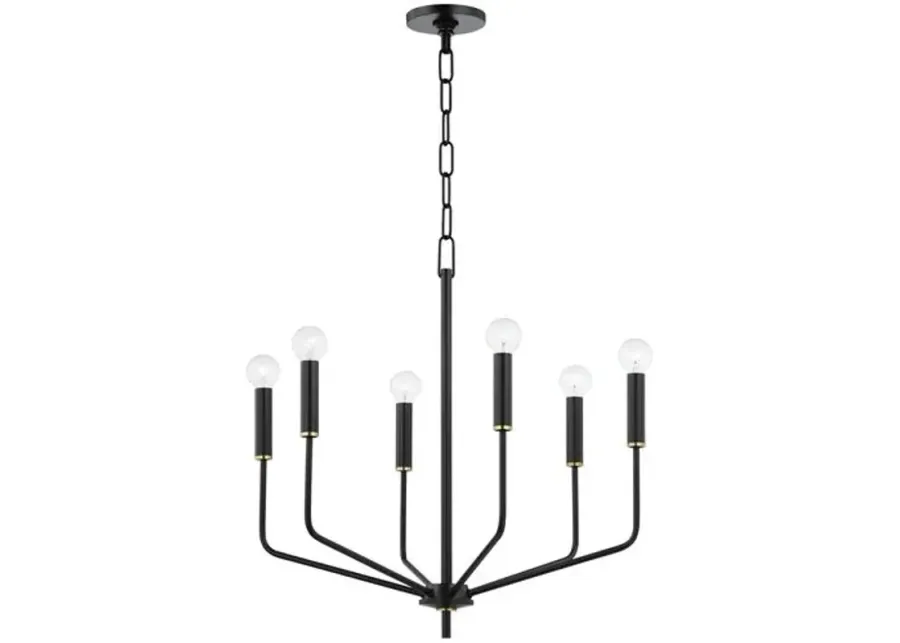 Bailey Small Chandelier - Black