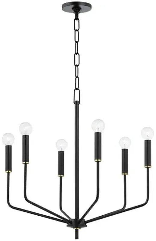 Bailey Small Chandelier - Black