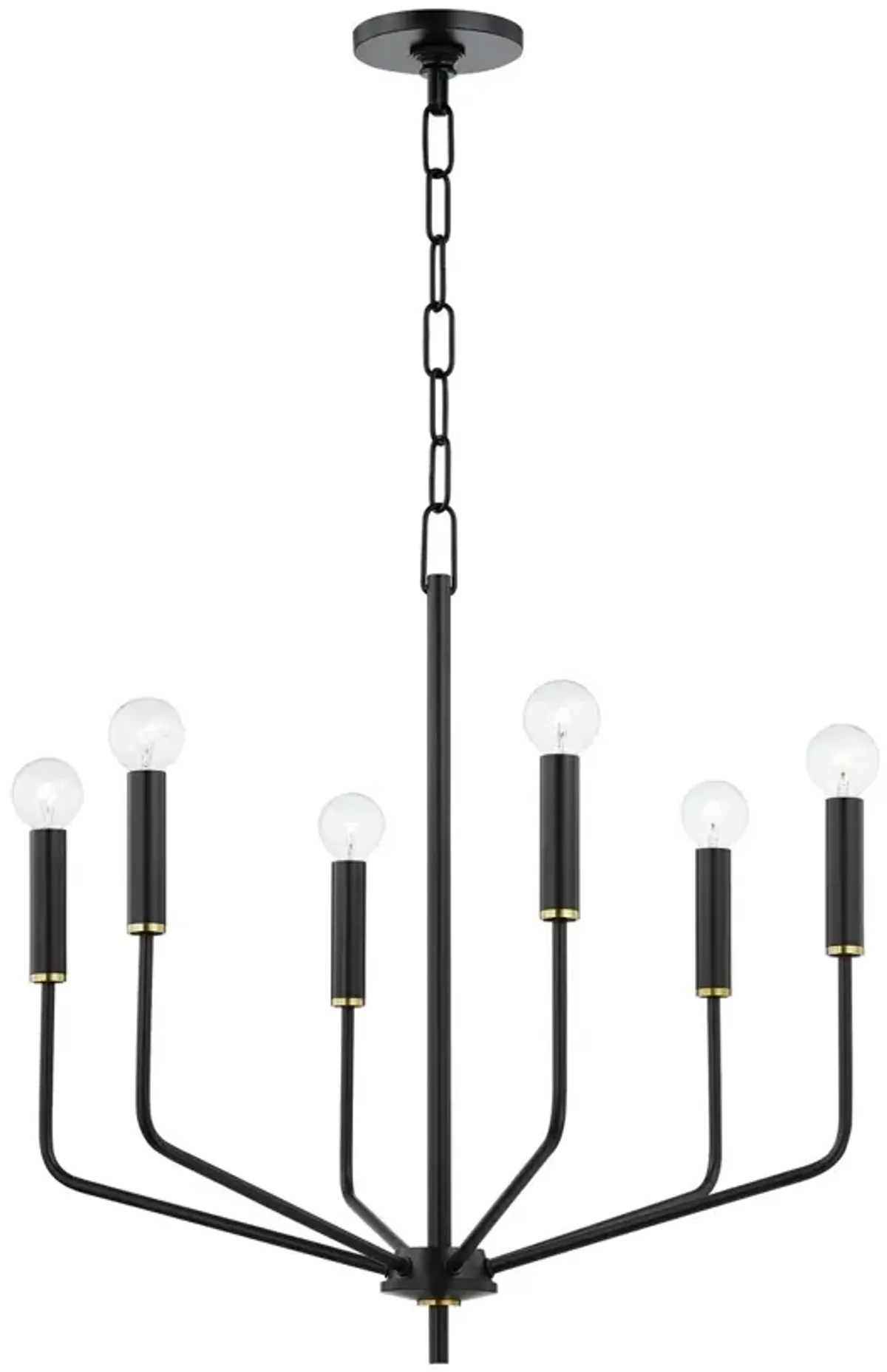 Bailey Small Chandelier - Black