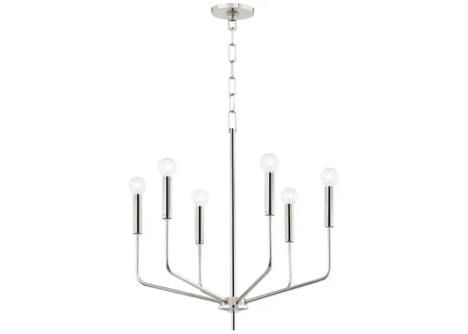 Bailey Small Chandelier - Silver