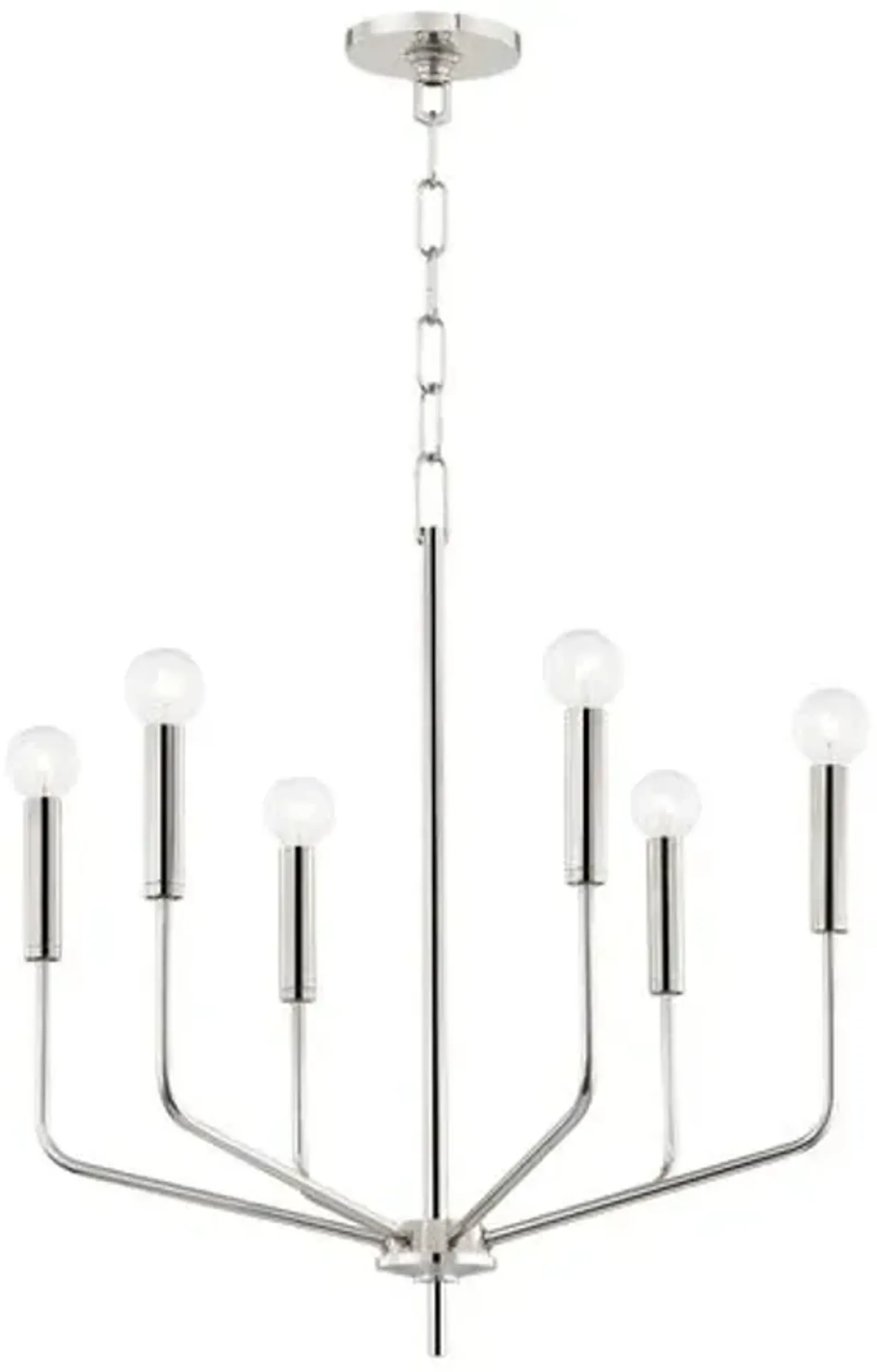 Bailey Small Chandelier - Silver