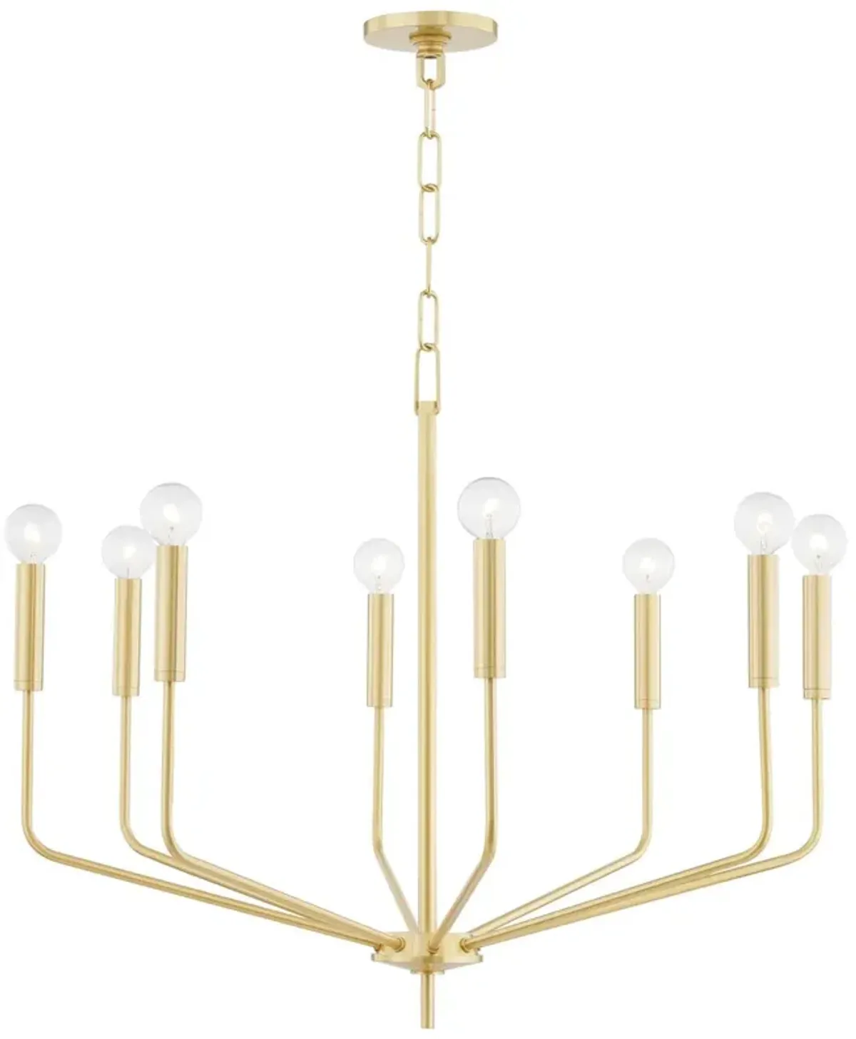 Bailey Medium Chandelier - Gold