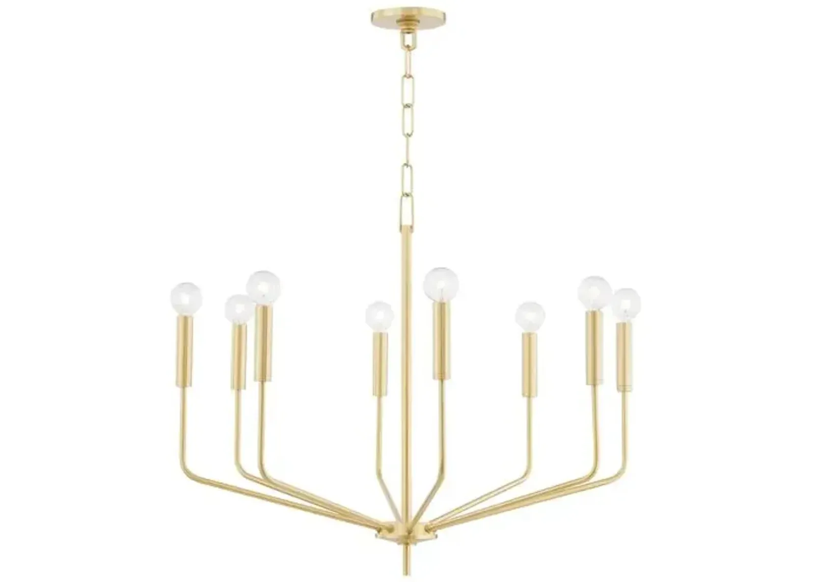 Bailey Medium Chandelier - Gold