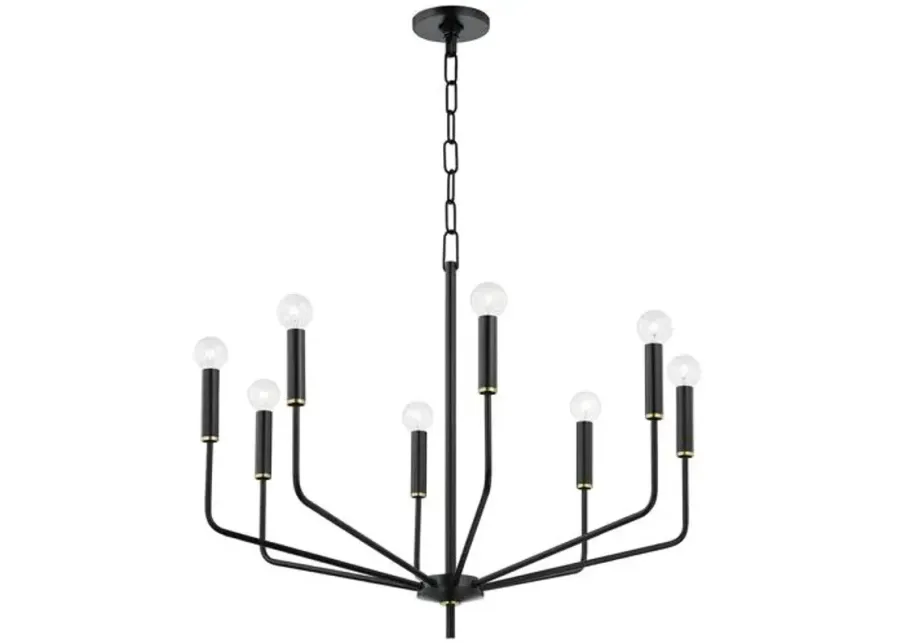 Bailey Medium Chandelier - Black