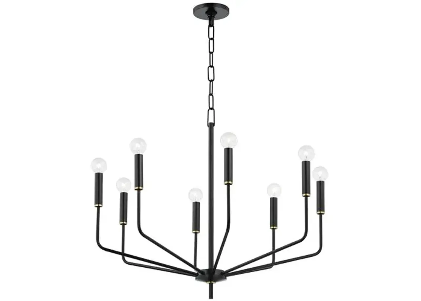 Bailey Medium Chandelier - Black