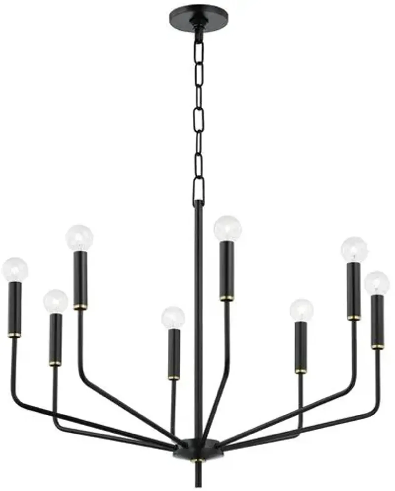 Bailey Medium Chandelier - Black