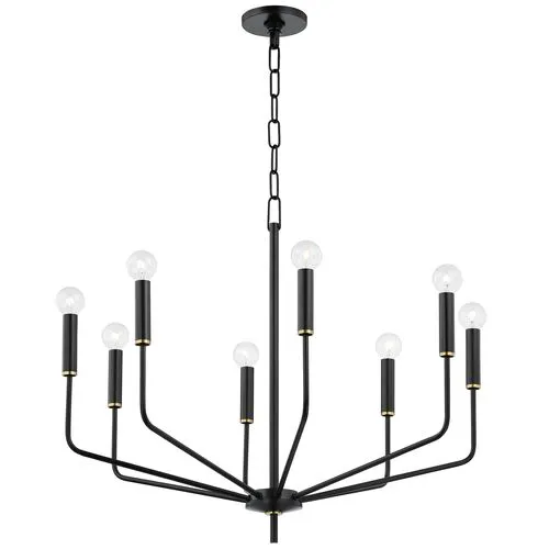 Bailey Medium Chandelier - Black