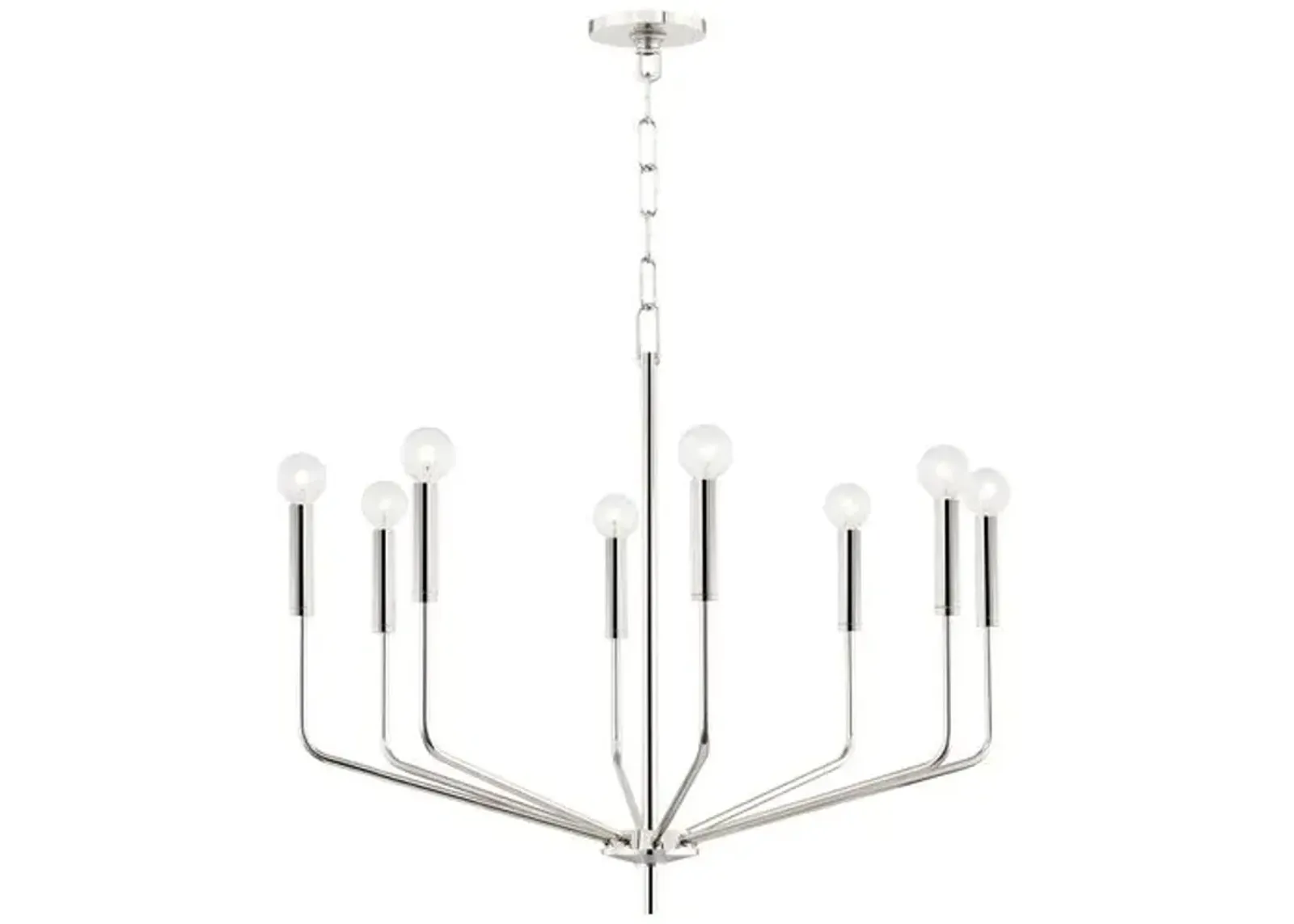 Bailey Medium Chandelier - Silver