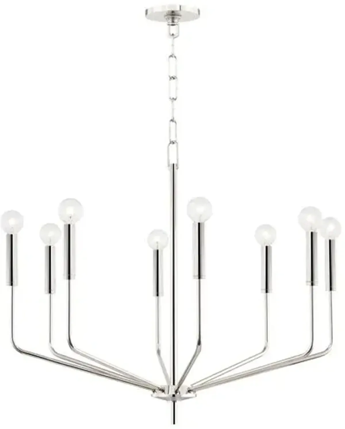 Bailey Medium Chandelier - Silver