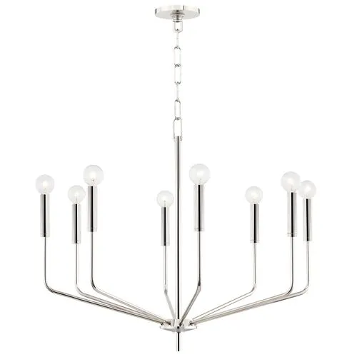 Bailey Medium Chandelier - Silver