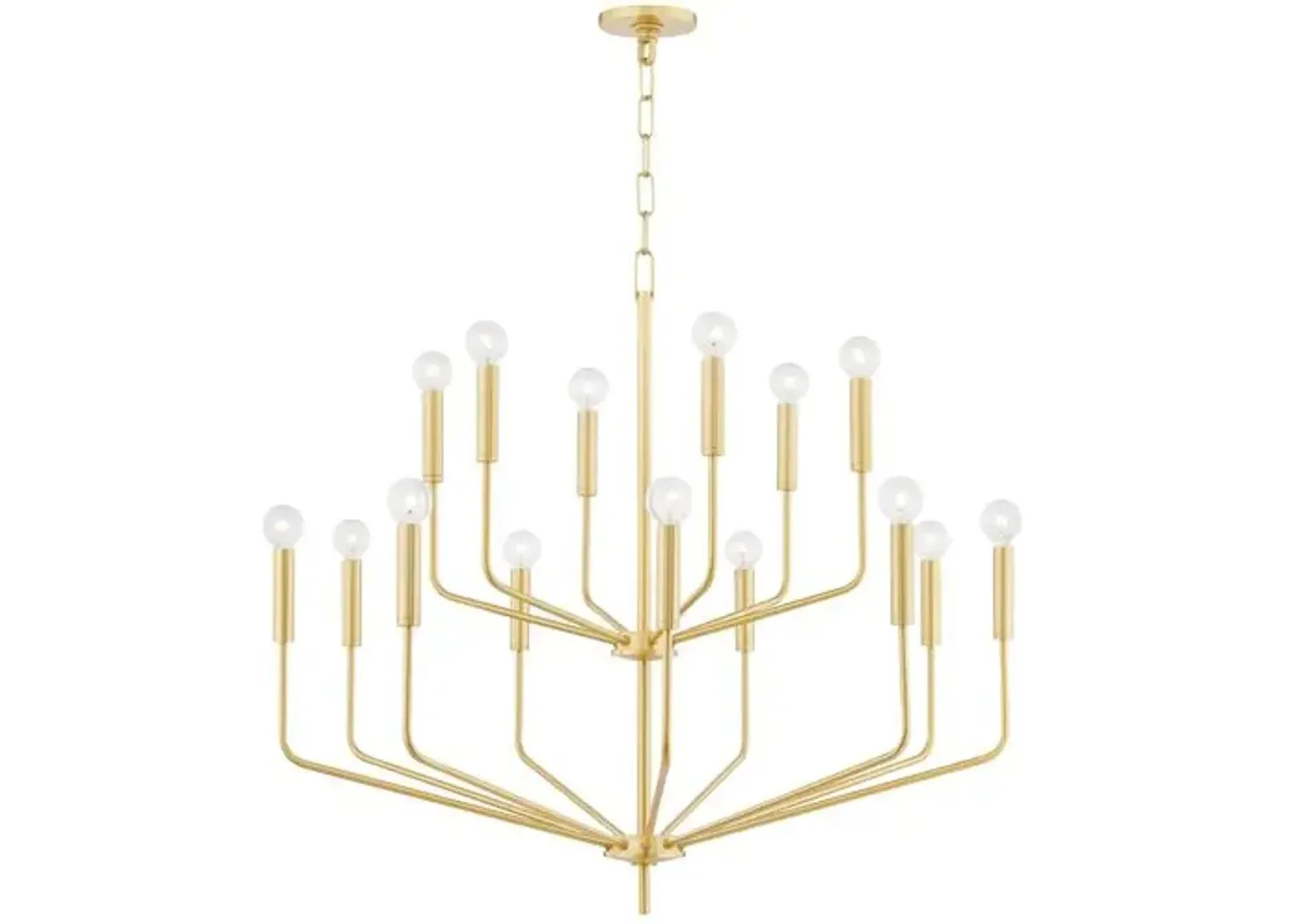 Bailey Large Chandelier - Gold