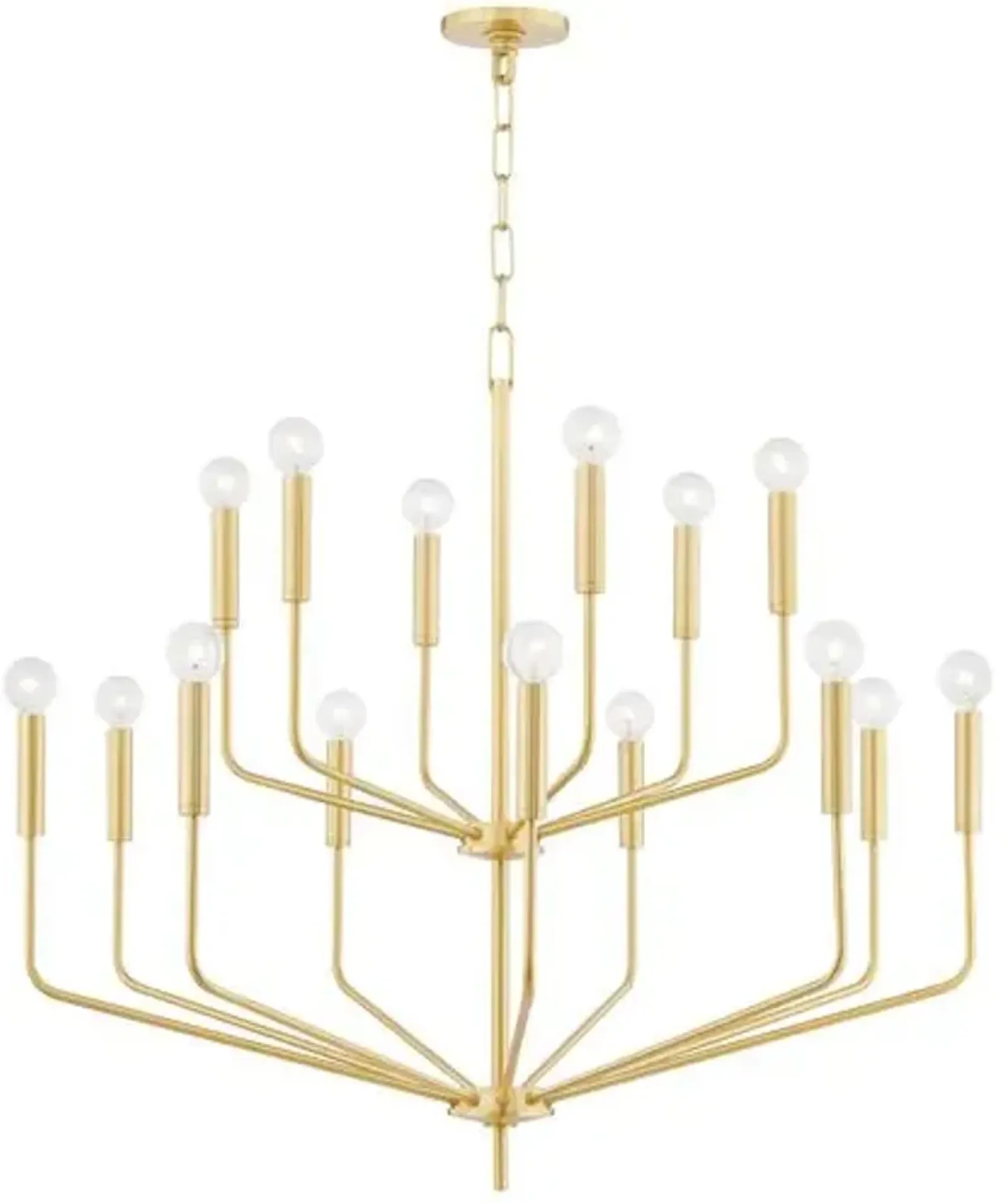 Bailey Large Chandelier - Gold