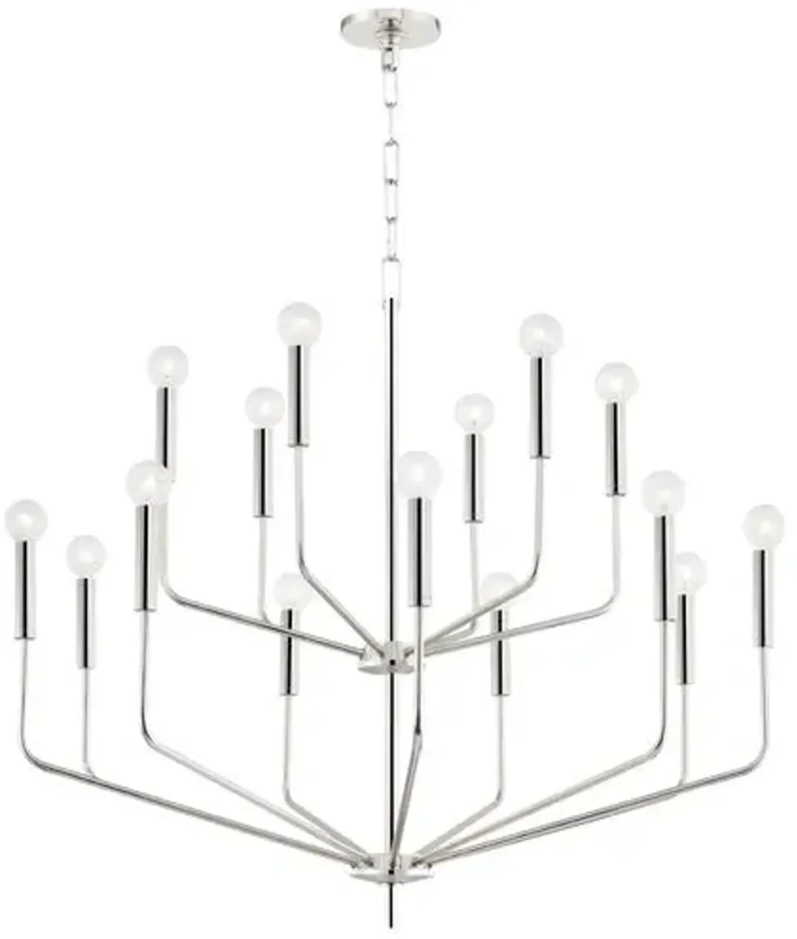 Bailey Large Chandelier - Silver