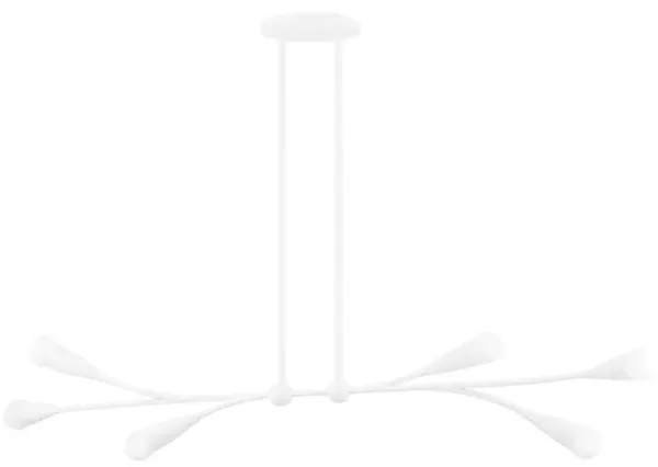 Elsa Linear Chandelier - Eny Lee Parker for Mitzi - White