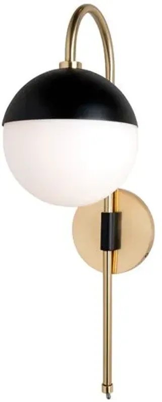 Ryker Large Wall Sconce - Gold