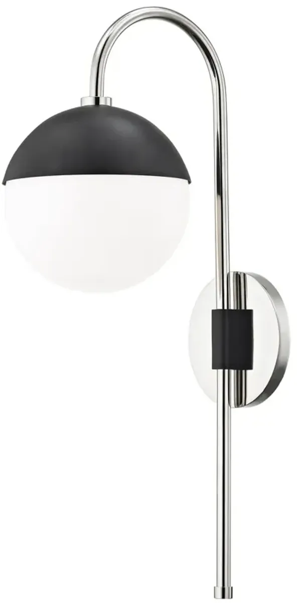 Ryker Large Wall Sconce - Silver