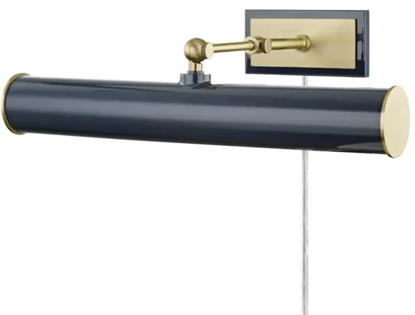 Hollis Medium Plug-In Picture Light - Blue